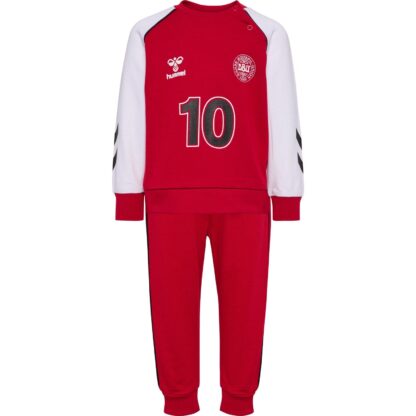 Hummel Chili Pepper DBU Gameday Sweatsæt - Str. 80 cm - Hummel