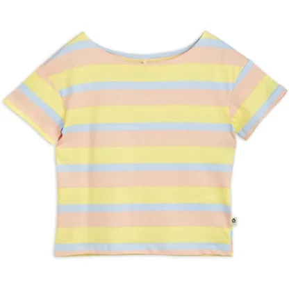 Mini Rodini Pastel Stripe T-Shirt Multi - Mini Rodini