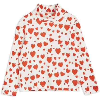 Mini Rodini Hearts Aop Bluse Multi - Mini Rodini