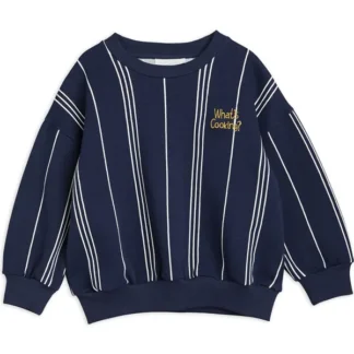 Mini Rodini WhatÂ´s Cooking Emb Sweatshirt Navy - Mini Rodini