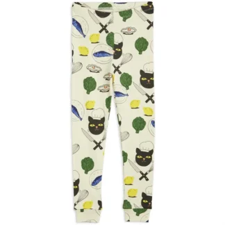 Mini Rodini Chef Cat Aop Leggings Multi - Mini Rodini