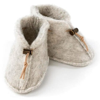 Alwero Baby Slippers Emo Light Grey - Str. 6-12 mdr - alwero