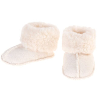 Alwero Baby Slippers Naturel - Str. 6-12 mdr - alwero