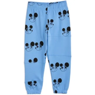 Mini Rodini Ritzrats Aop Sweatpants Blue - Mini Rodini