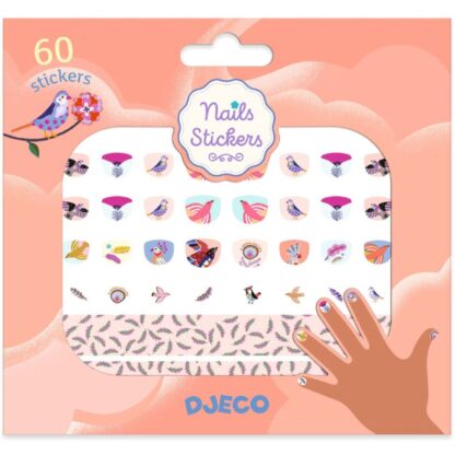 Djeco Neglestickers Fjer - Djeco