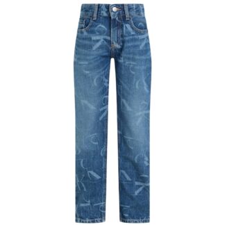 Calvin Klein Radiant Blue Laser Rgd Straight Jeans - Str. 8 - Calvin Klein
