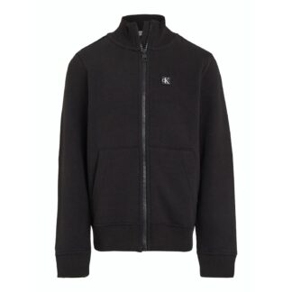 Calvin Klein Ck Black Monogram Mini Badge Half-Zip Sweatshirt - Str. 12 år - Calvin Klein