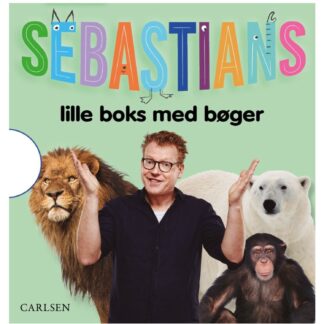 Forlaget Carlsen Sebastians lille boks med bøger - Forlaget Carlsen