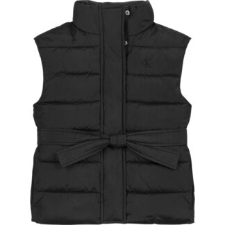 Calvin Klein Ck Black Belted Puffer Vest - Str. 14 år - Calvin Klein