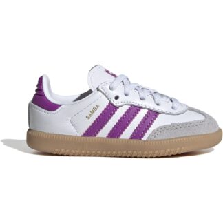 adidas Originals Ftwwht/Purbur/Gum3 Samba Og El I Sneakers - Str. 21 - adidas Originals