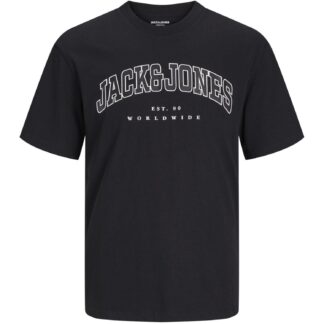 Jack & Jones Junior Black Caleb Varsity T-Shirt O-Neck Noos - Str. 152 - Jack & Jones Junior