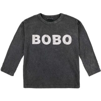 Bobo Choses Dark Grey Bluse - Str. 4-5 år - Bobo Choses