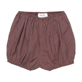 lalaby Indigo Check Nelly Bloomers - lalaby