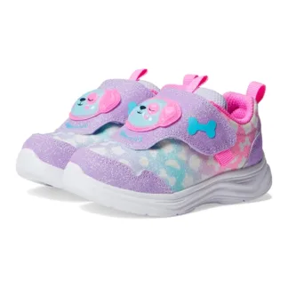 Skechers S-Lights Glimmer Kicks Sneakers Pink Mulitcolor - Vtech