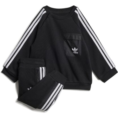 adidas Originals Black Crew Sweat Set - Str. 74 - adidas Originals