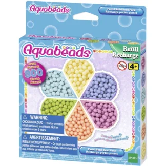 Aquabeads Pastel Solid Bead Pakke - Aquabeads