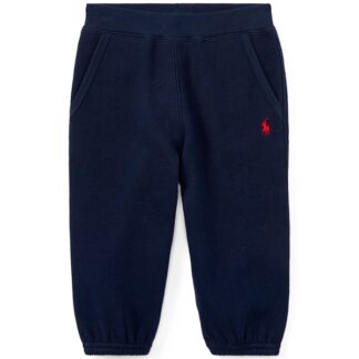 Ralph Lauren Baby Boy Fleece Sweatpants Cruise Navy - Ralph Lauren Baby