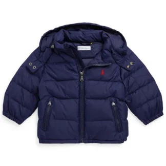 Ralph Lauren Baby Bomber Jakke Newport Navy - Ralph Lauren Baby