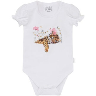 Hust & Claire Baby White Blanca Body - Str. 68 - Hust & Claire