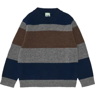 FUB Lammeuld Sweatshirt Stripe - FUB