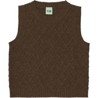 FUB Lammeuld Vest Amber - FUB