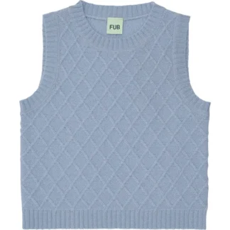 FUB Lammeuld Vest Sky - FUB