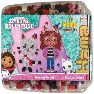 HAMA Maxi Gabby's Dollhouse Perler & Plade - HAMA