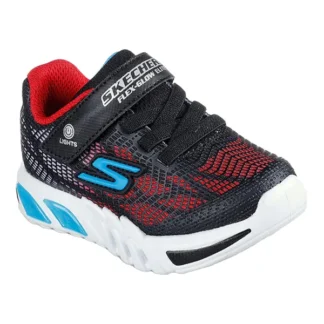 Skechers Flex-Glow Elite Sneakers Black Red Blue - Skechers