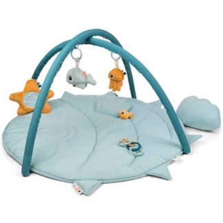 Done by Deer Activity Play Mat Sea Friends Blue - DonebyDeer