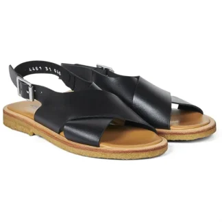 Angulus Sandal M. Spændelukning Sort - Angulus