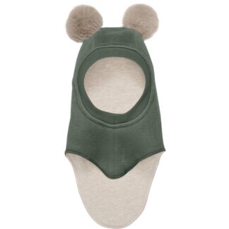 Huttelihut X Luksusbaby Bomuld Fleece Elefanthue Climbing Ivy - Str. 12-24 mdr - Huttelihut