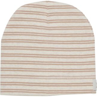 Huttelihut Melange Rib Mahogany Rose Beanie - Str. 62/68 - Huttelihut