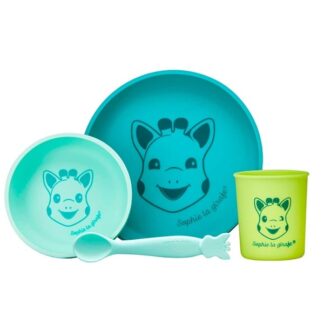 Sophie la Girafe Silicone Meal Set Turkis - Sophie la Girafe