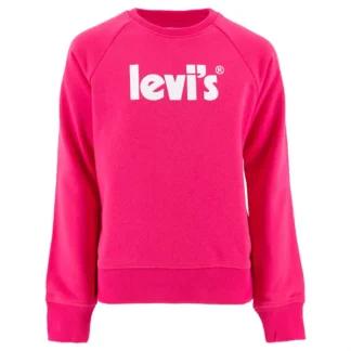 Levi's Poster Logo Sweatshirt Raspberry Sorbet - Levi's