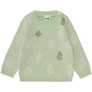 FUB Baby Jaquard Bluse Pistachio - FUB