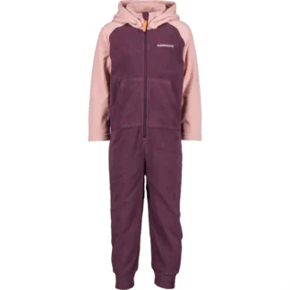 Didriksons Plumb Monte Kids Flecce Onesie - Didriksons