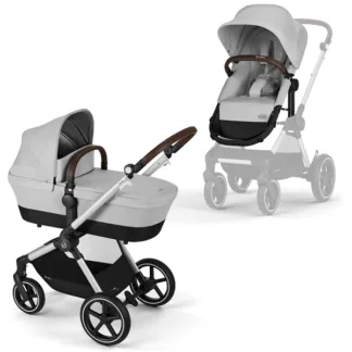 Cybex Eos Lux Lava Grey 2-i-1 Klapvogn - Cybex