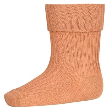 MP 533 Cotton Rib Baby Socks 4155 Apple Cinnamon - MP Danmark