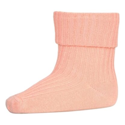 MP 533 Cotton Rib Baby Socks 4272 Guava - MP Danmark