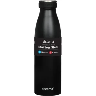 Sistema Stainless Steel Drikkedunk 500 ml Nordic Green - Sistema