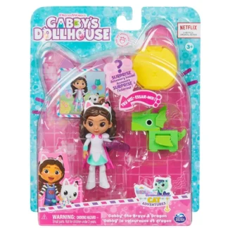 Gabby's Dollhouse - Cat-tivity Pack - Den Modige og Dragen - Gabby's Dollhouse