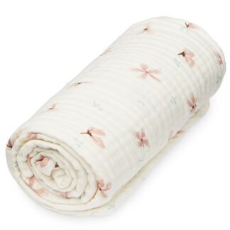 Cam Cam Copenhagen Muslin Tæppe Windflower Creme - Cam Cam Copenhagen