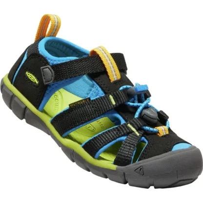 Keen Seacamp II CNX Sandal Black/Brilliant Blue - Keen