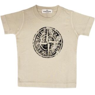 Stone Island Junior T-shirt Print Beige - MarMar