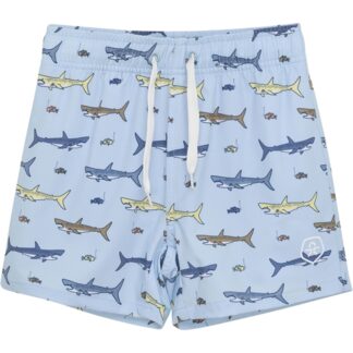 Color Kids Badeshorts AOP Cerulean - Str. 122 - Color Kids