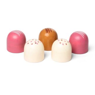 MaMaMeMo Flødeboller Ruby 5-pack - Mamamemo