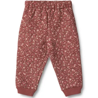 Wheat Termo Red Flowers Bukser Alex - Monsieur Mini