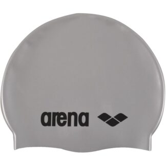 Arena Badehætte Classic Silicone Jr Silver-Black - Arena