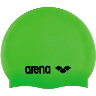 Arena Badehætte Classic Silicone Jr Acid-Lime-Black - Arena