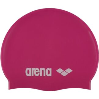 Arena Badehætte Classic Silicone Jr Fuxia-White - Arena